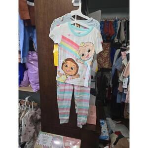 5t two pairs of brand new cocomelon, pajamas item 292